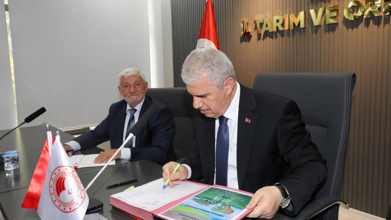 Ziraat Odalarına Ekipman Desteği İçin Protokol İmzalandı!