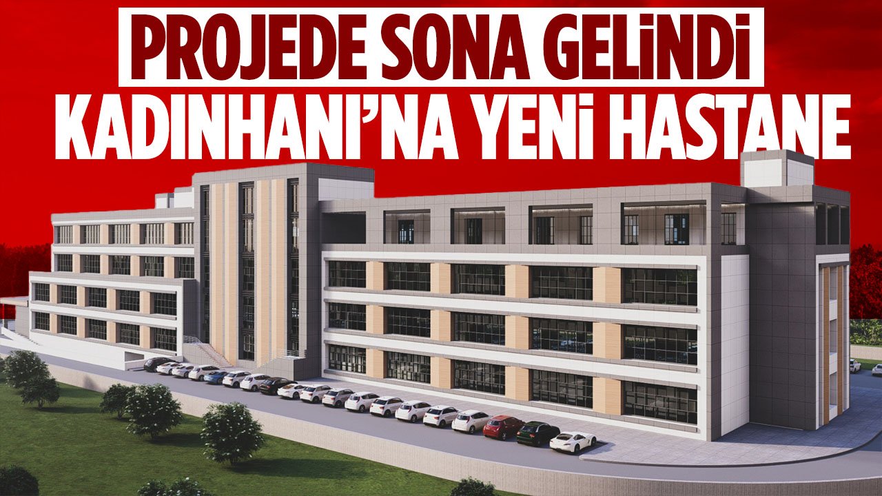 Kadınhanı'na yeni hastane ve spor kompleksi yapılıyor