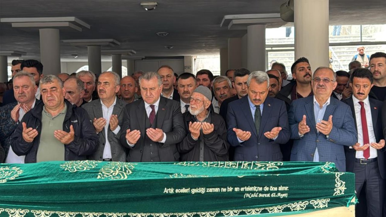 Gençlik ve Spor Bakanı Osman Aşkın Bak'ın acı günü: Amcası son yolculuğuna uğurlandı
