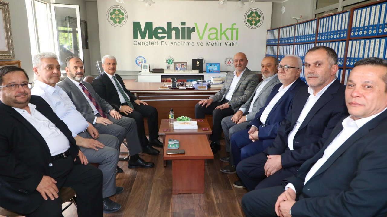 Vali İbrahim Akın Mehir Vakfı’na konuk oldu!