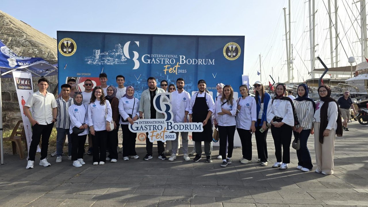 Necmettin Erbakan Üniversitesi Bodrum'daki festivale damga vurdu