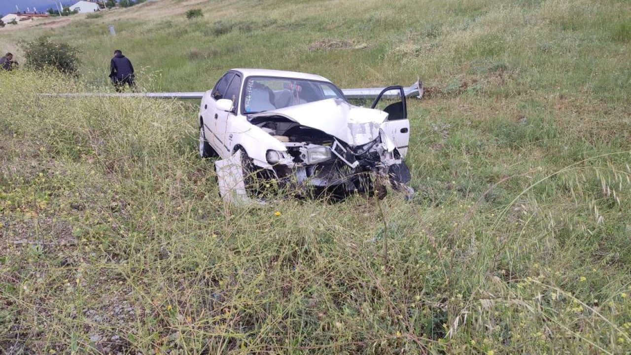 Konya'da trafik kazası: 1 yaralı