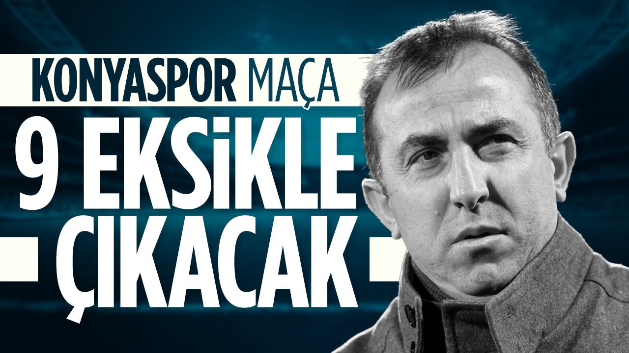 Konyaspor, Fenerbahçe maçına 9 eksikle çıkacak: Recep Uçar gençlere şans verecek
