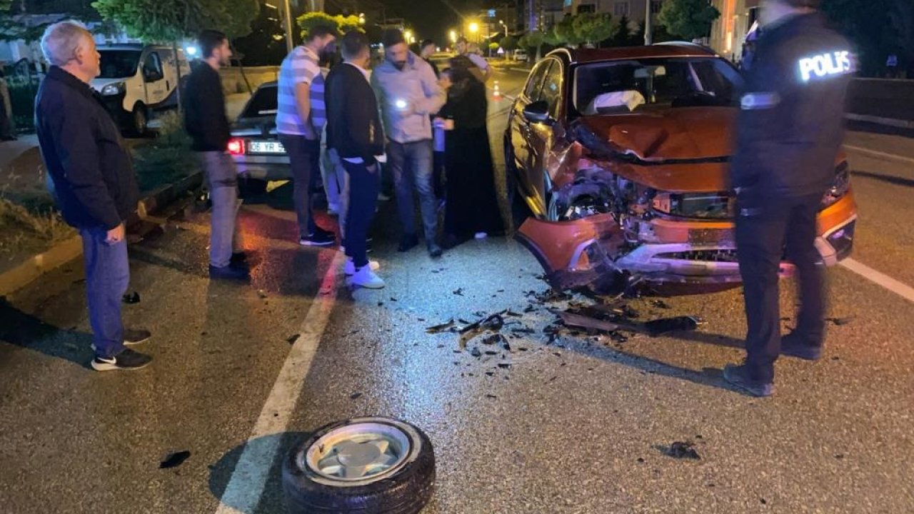 Konya'da kaza: 2 kişi yaralandı