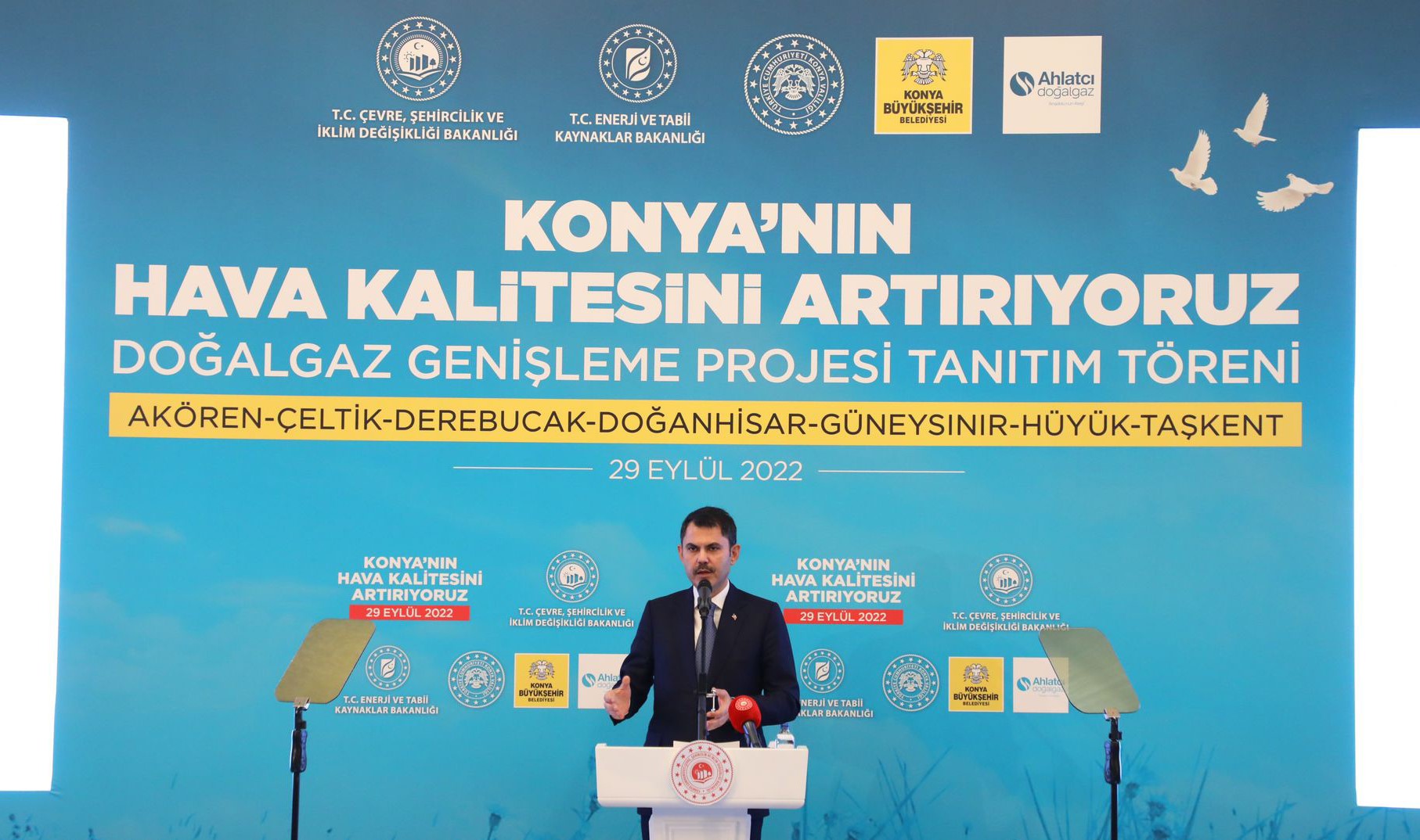 Konya’nın 7 İlçesi Daha  2023’te Doğalgazla Buluşacak