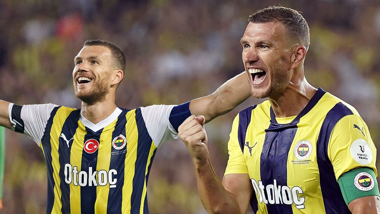 Fenerbahçe'de Dzeko ile yollar ayrıldı: Edin Dzeko'nun 2 sezonluk Fenerbahçe karnesi
