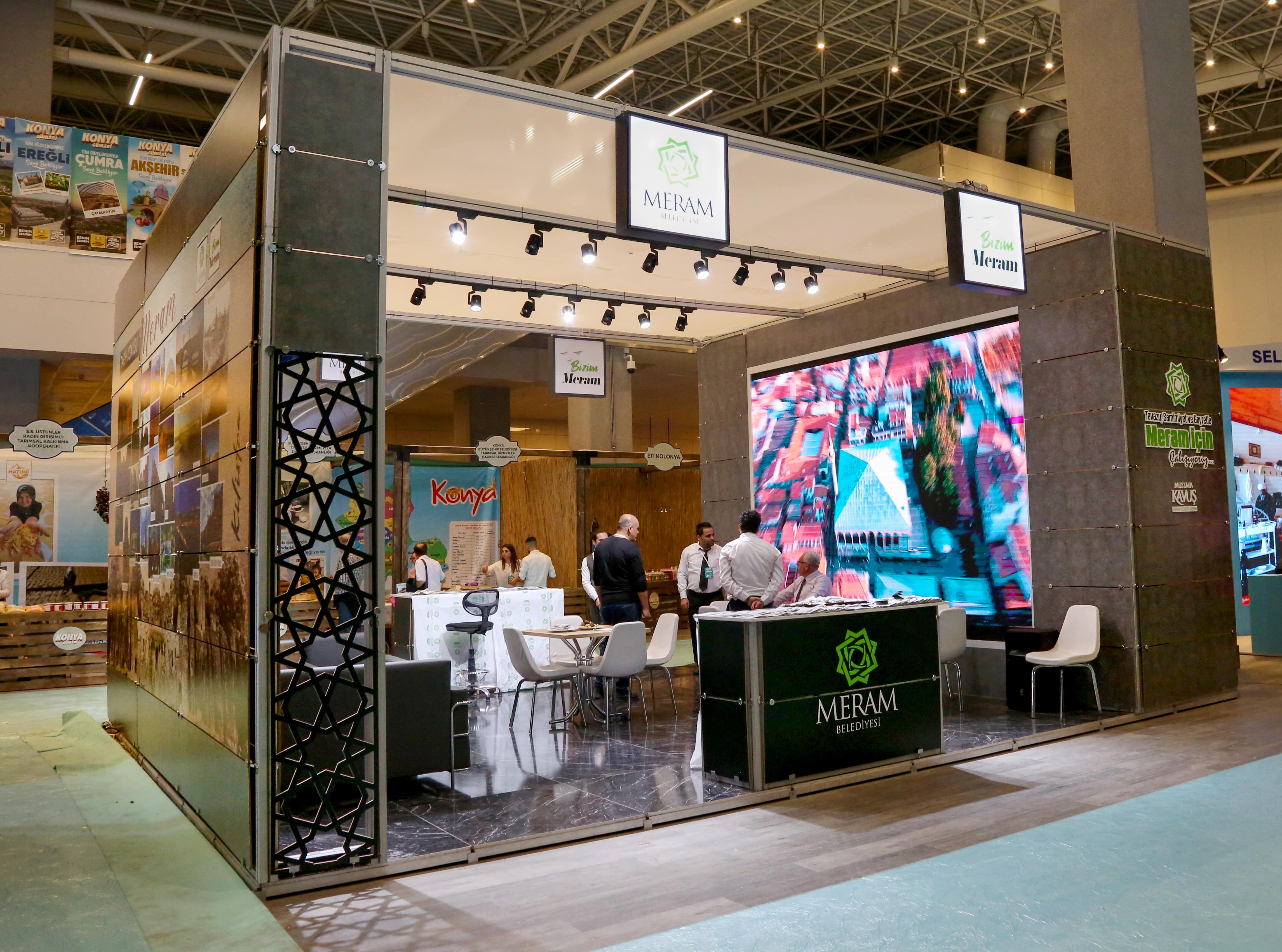 MERAM, ‘KONYA GÜNLERİ’NDE İLGİ ODAĞI OLDU