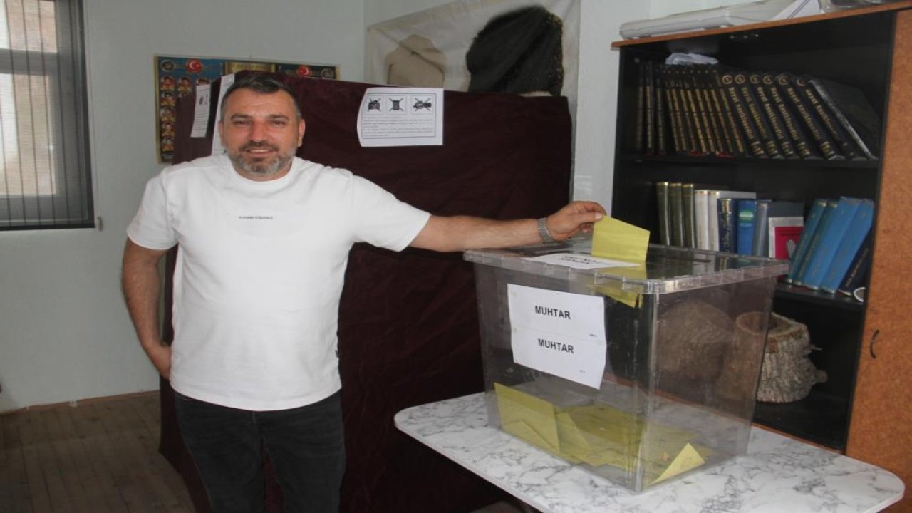 Konya'da muhtar seçimi tamamlandı