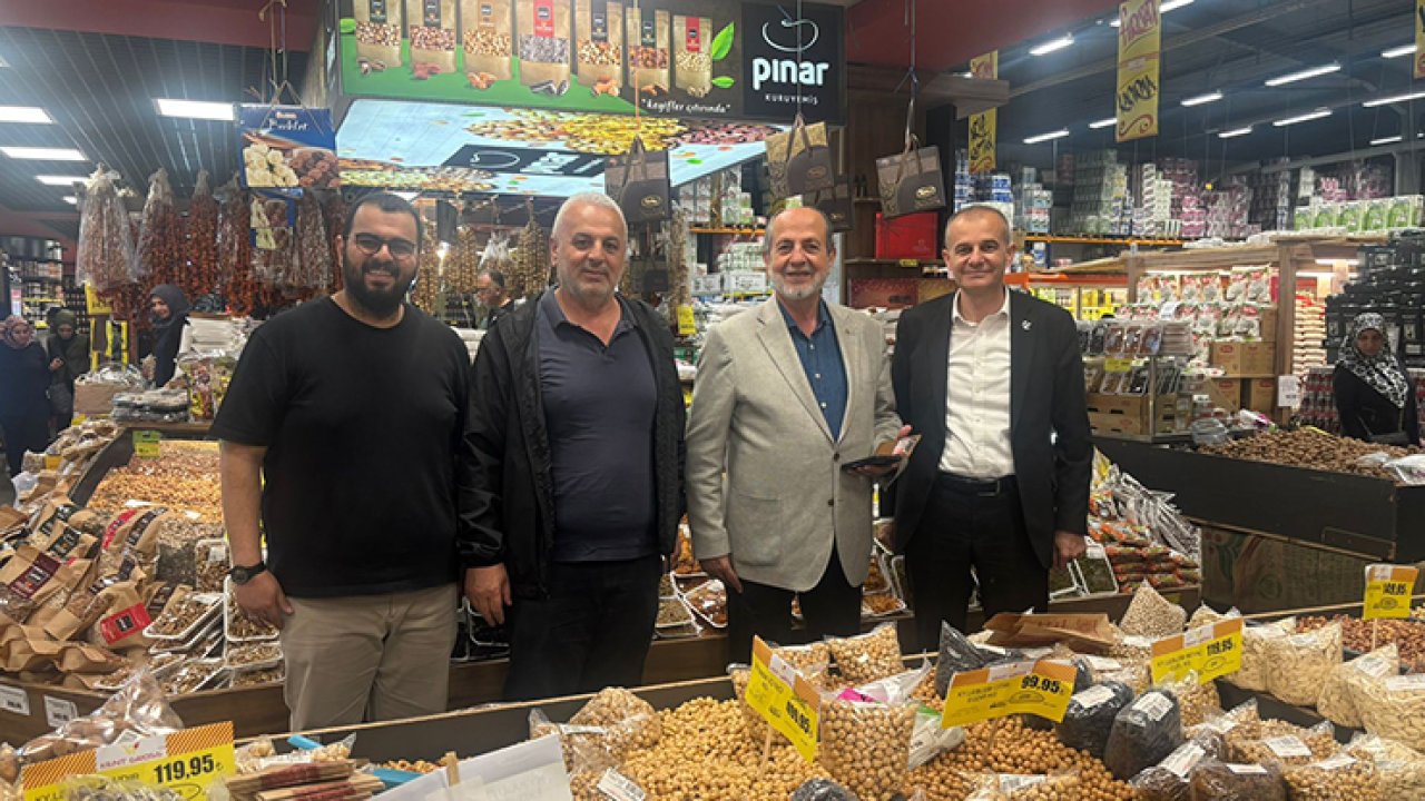 Yeniden Refah Partisi'nden esnaf ziyareti