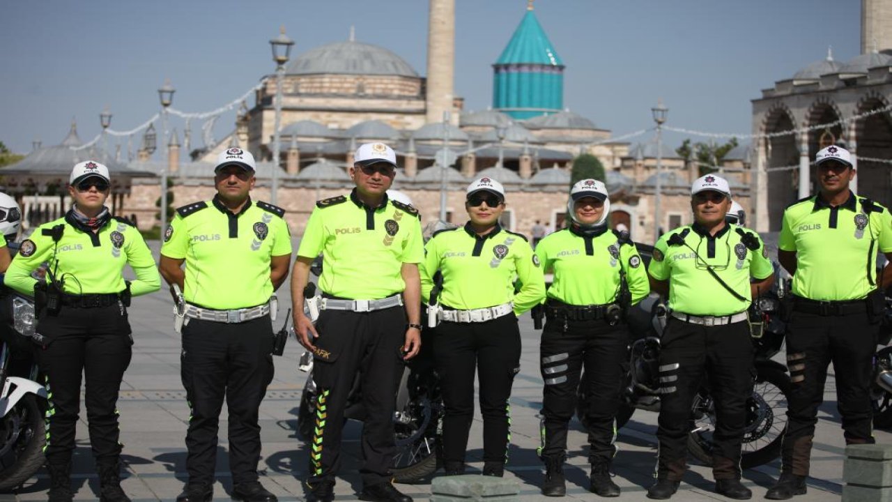 Konya Emniyeti bayramda tetikte: Trafikte denetim alarmı