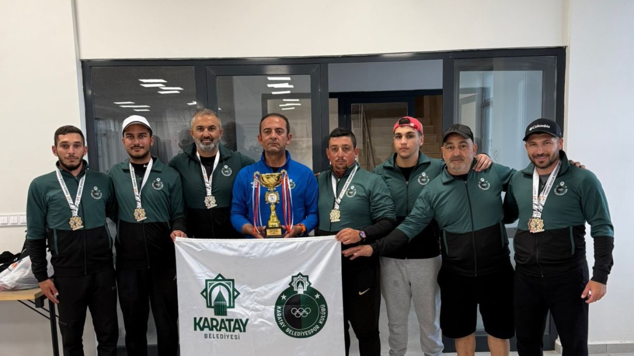 Karatay Belediyespor'dan tarihi başarı