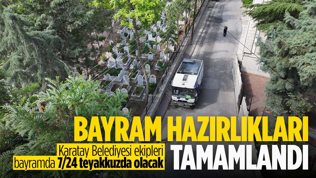 Karatay'da Kurban Bayramı hazırlıkları tamamlandı