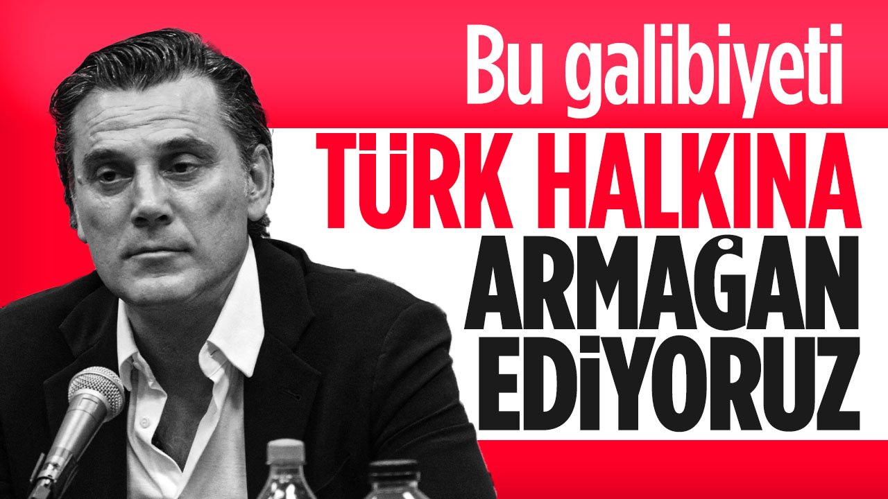 Montella: "Bugün sadece futbol oynamadık, aynı zamanda Türk bayrağını da gururla taşıdık"