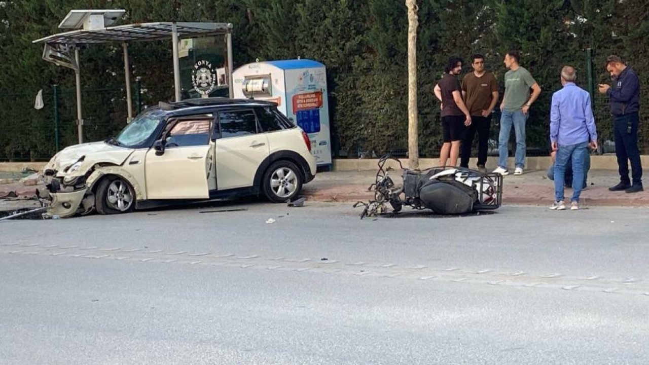 Konya'da motokuryeye çarparak ölümüne neden olan sürücü tutuklandı