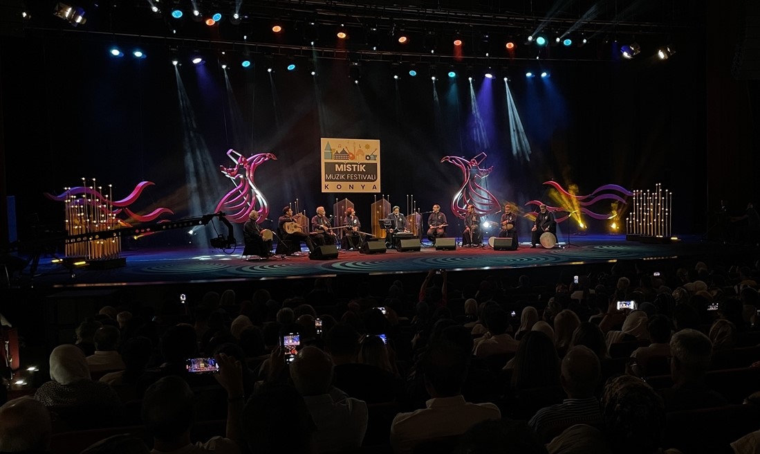 "19. Uluslararası Konya Mistik Müzik Festivali" sona erdi