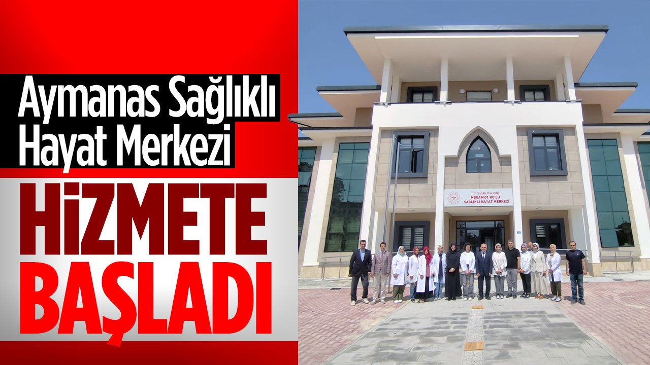 Konya'da yeni sağlık yatırımı: Aymanas Sağlıklı Hayat Merkezi hizmete başladı