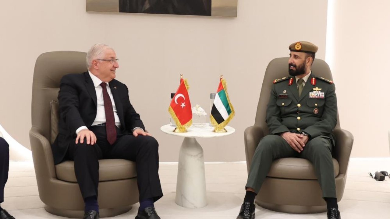 Milli Savunma Bakanı Yaşar Güler BAE'de