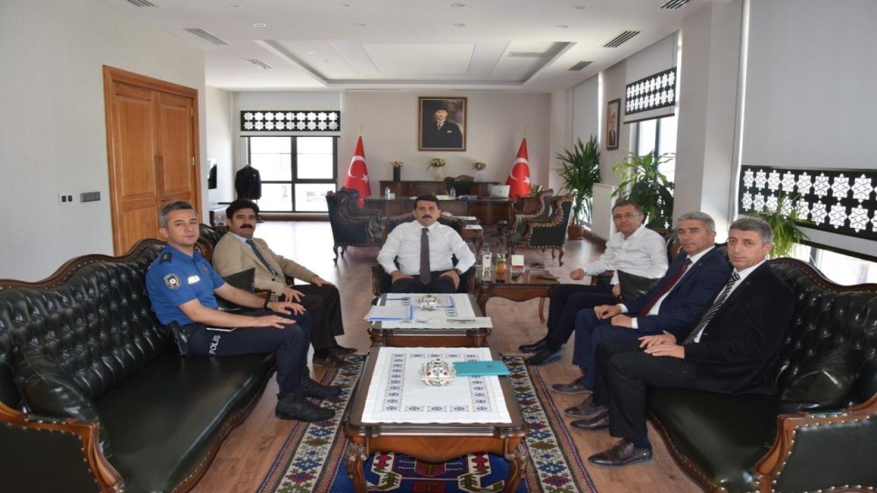 Konya'nın ilçesinde YKS öncesi alınacak tedbirler konuşuldu