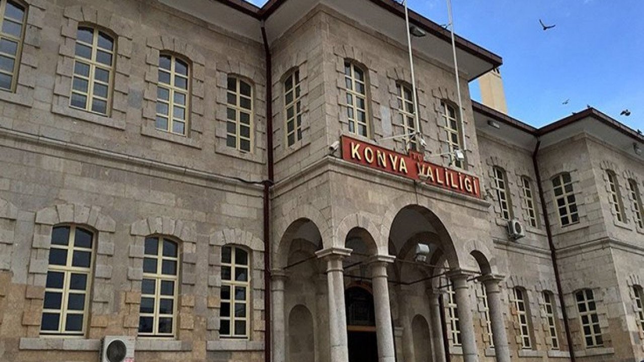 Konya Valiliği uyardı: Patlama sesleri duyulabilir