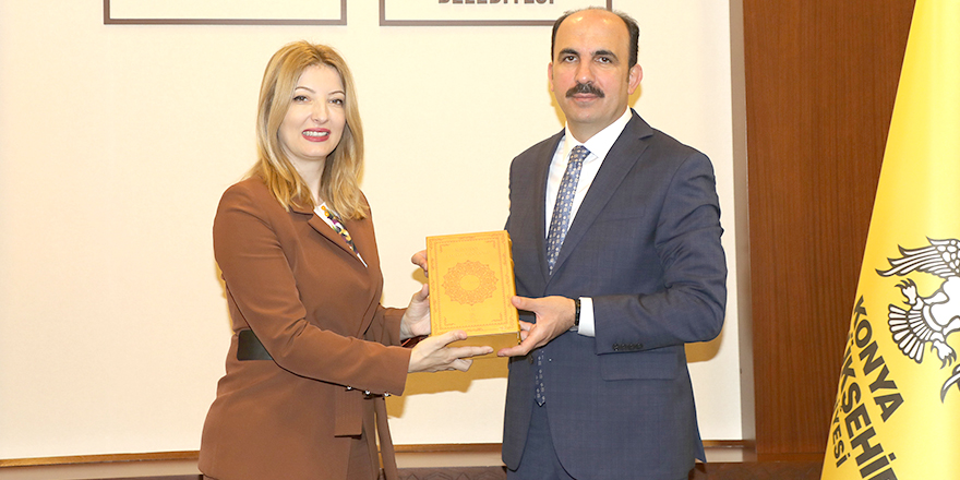 Konya ile Üsküp arasında "Kardeş Şehir Ön Protokolü" imzalandı