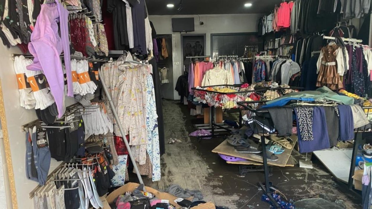 Konya'daki iş yerinin bodrumunda yangın çıktı