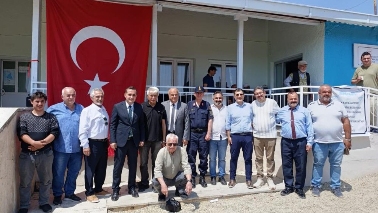 Konya'da eski okul binasını sağlık ocağı ve taziye evine dönüştürdüler