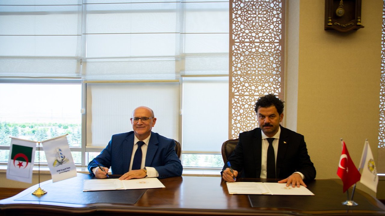 Selçuk Üniversitesi ile Oum El Bouaghı Üniversitesi arasında iş birliği protokolü