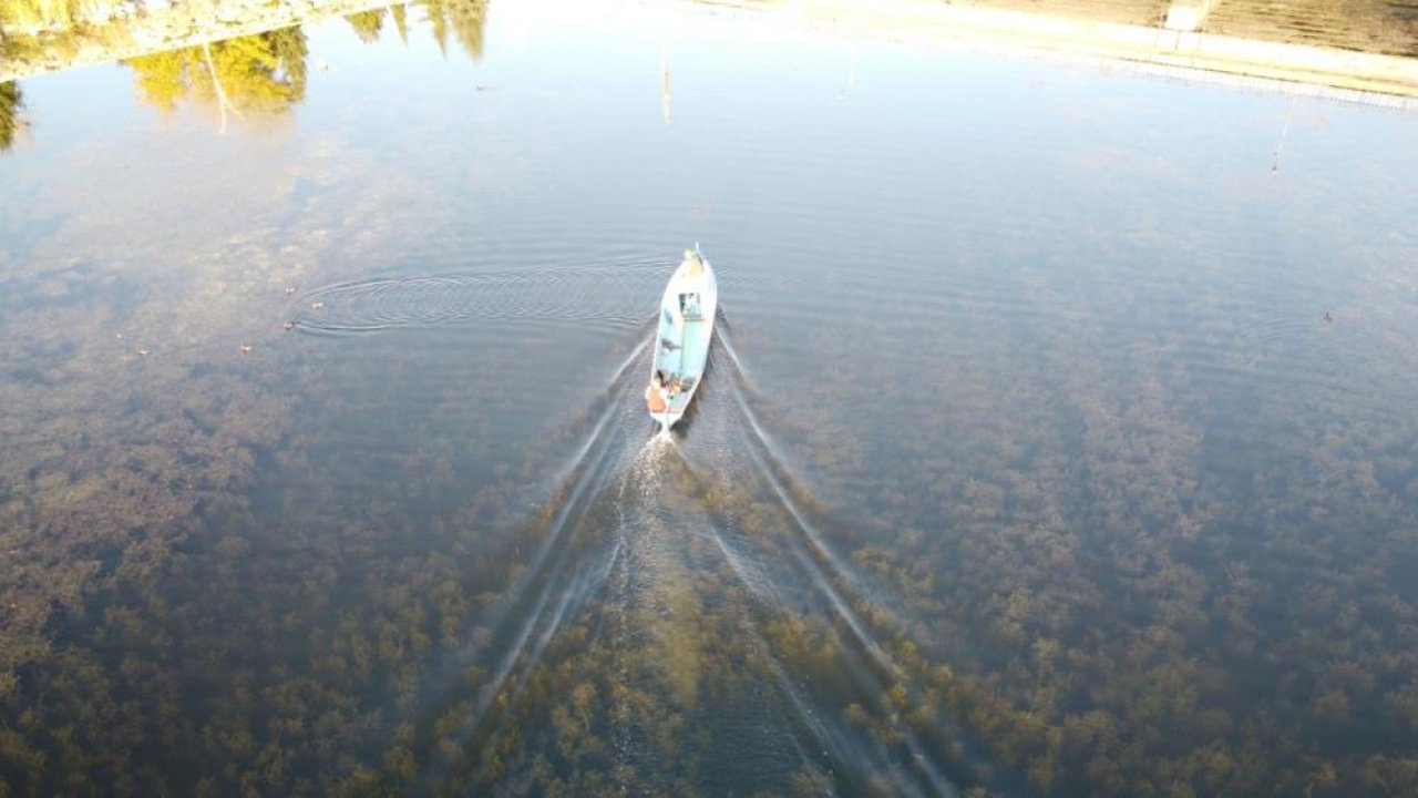 Konya'daki gölde avlanma yasağı sona eriyor