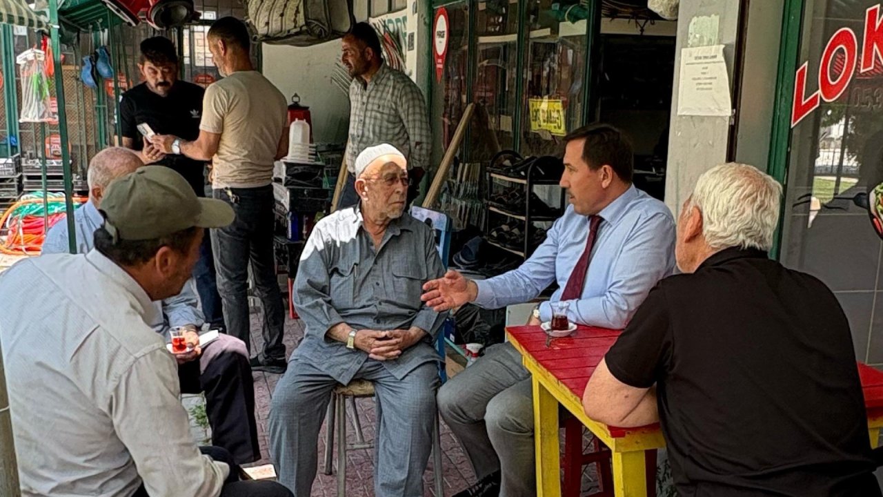 Başkan Hasan Kılca Hayıroğlu Mahallesinde vatandaşla bir araya geldi