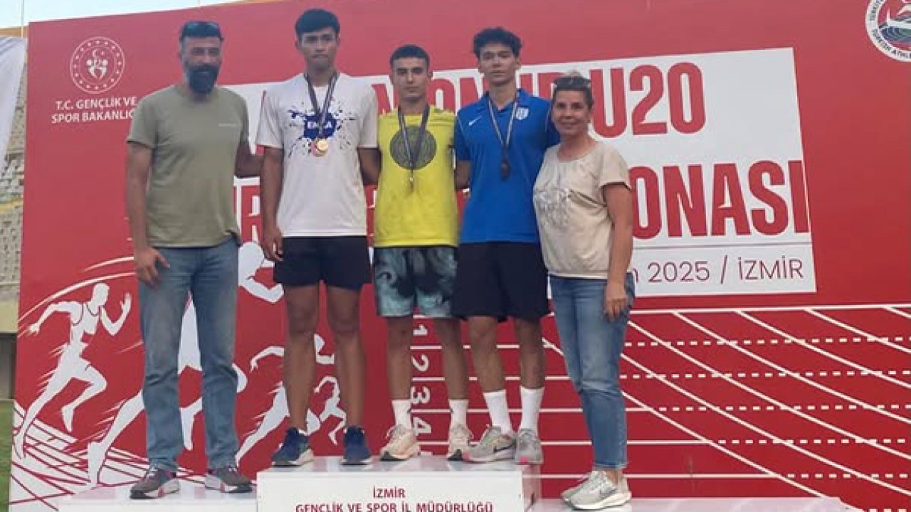 Konya TOHM Sporcusu U20 Türkiye Şampiyonası’nda üçüncü oldu