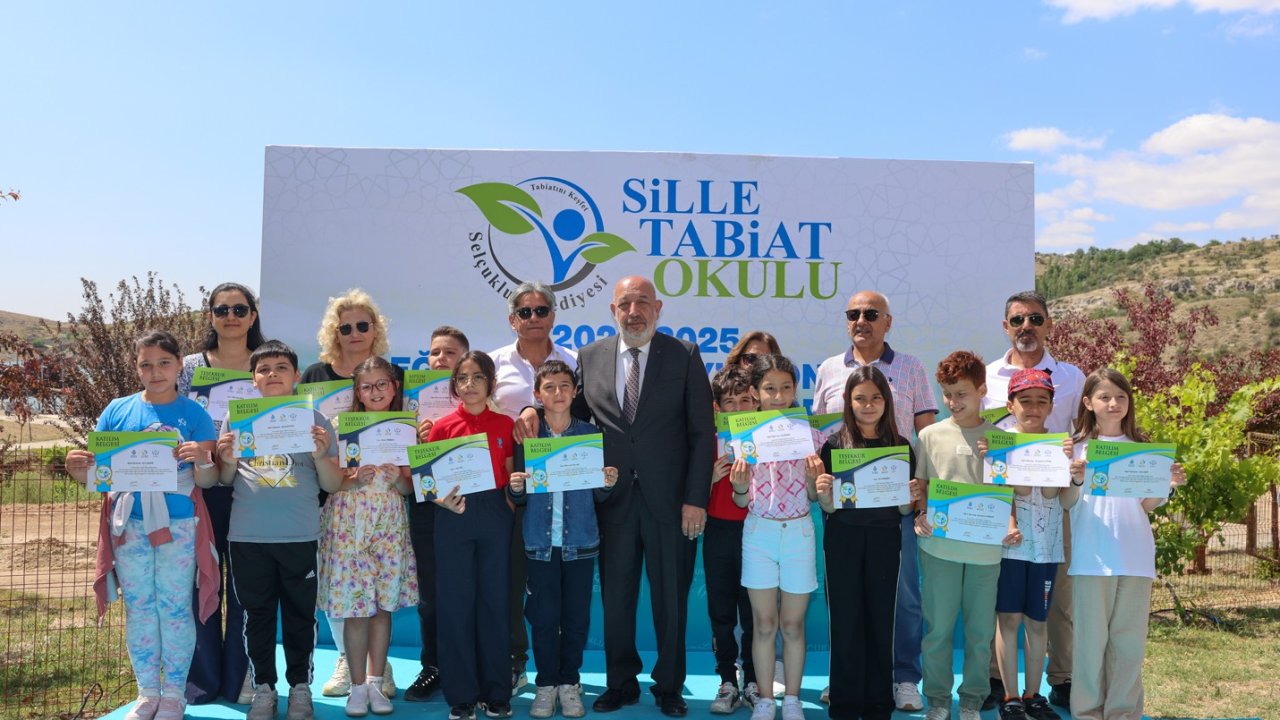 Selçuklu'da mezuniyet heyecanı: 6 bin 105 öğrenciyi doğayla buluşturdu