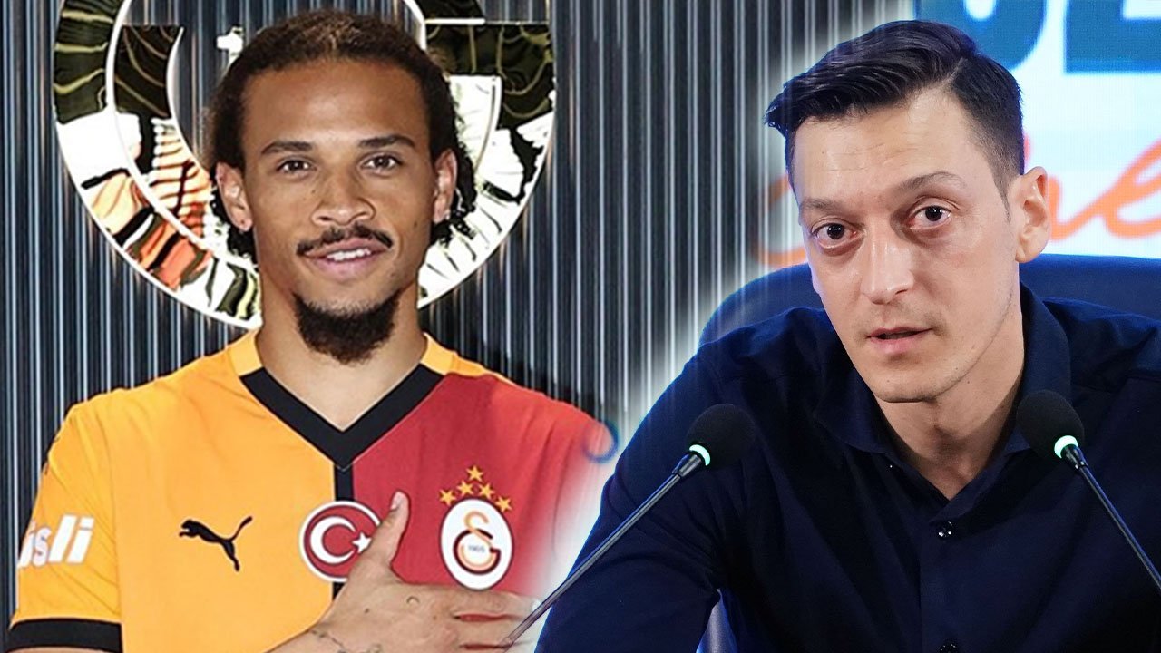 Galatasaray'a yönlendirdi mi? Mesut Özil'den Leroy Sane açıklaması
