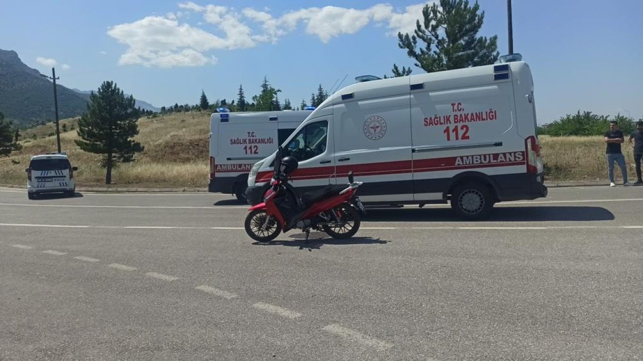Konya'da motosiklet virajı alamadı: Kazada 2 kişi yaralandı