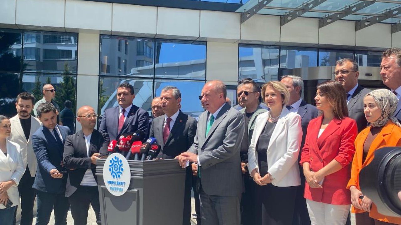 CHP Genel Başkanı Özgür Özel'den Memleket Partisi'ne ziyaret