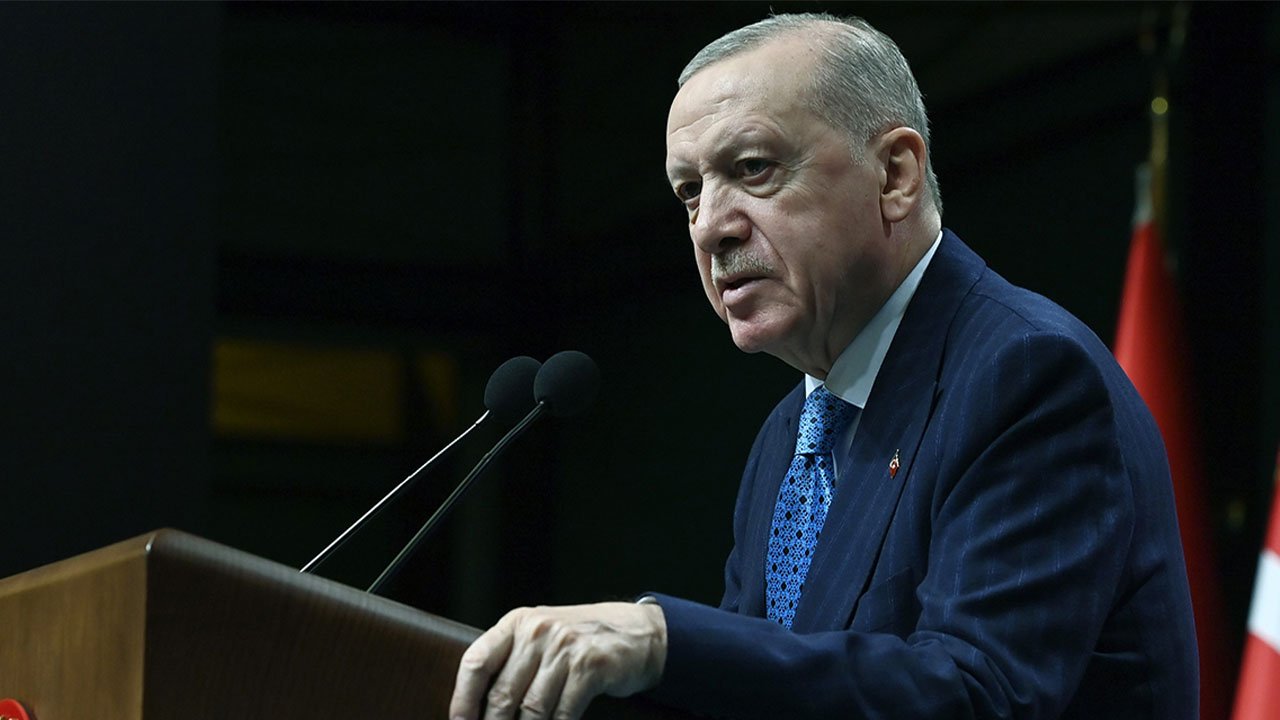 Cumhurbaşkanı Erdoğan "Biz çatışmanın, şiddetin, zulmün tarafında değil, hakkın, adaletin, diyalog ve diplomasinin tarafındayız"