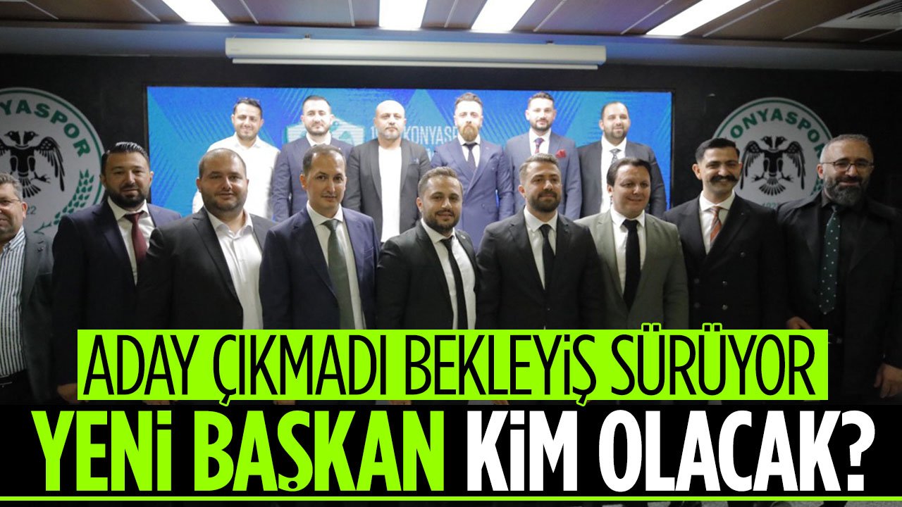 1922 Konyaspor'un yeni başkanı kim olacak? Bekleyiş sürüyor