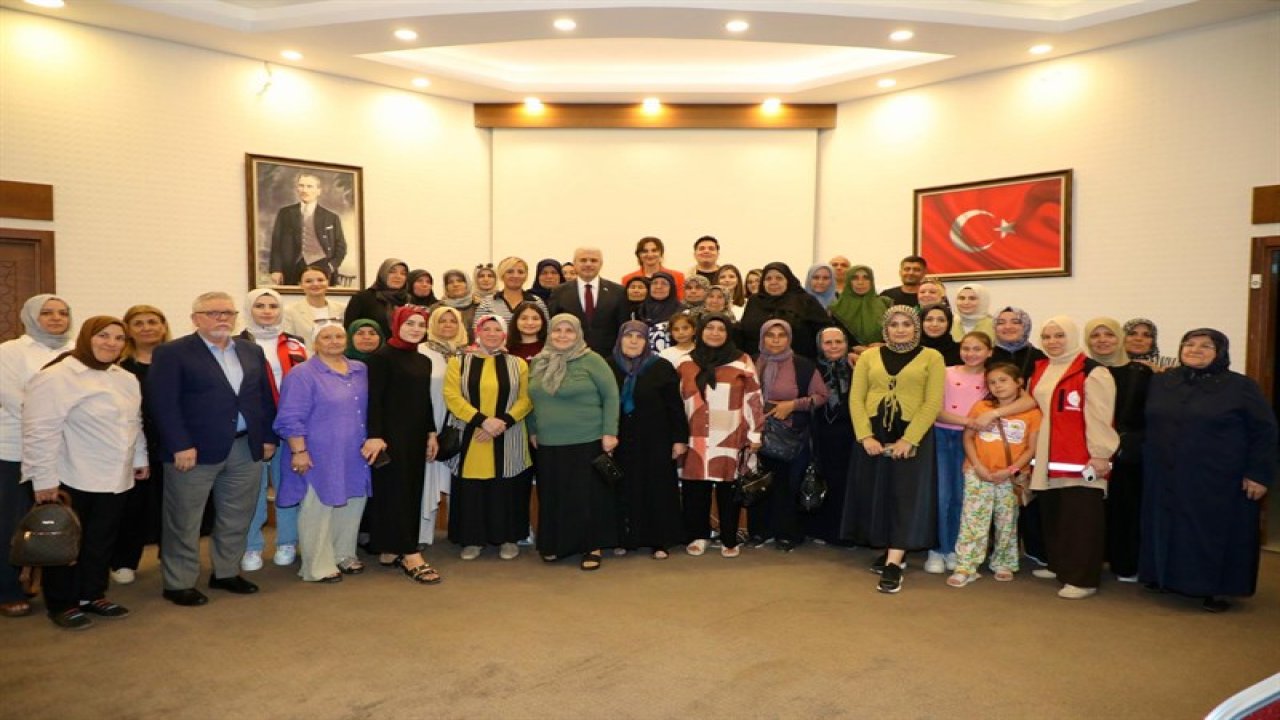 Vali İbrahim Akın, şehit ve gazi aileleriyle buluştu!