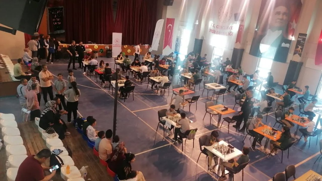 GSB Okul Sporları Satranç 2. Küme Müsabakaları Karapınar’da başarıyla tamamlandı