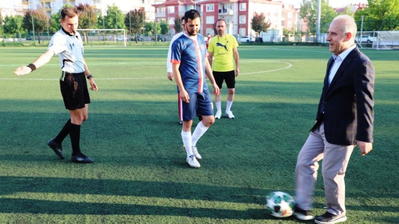 Konya’da 15 Temmuz Demokrasi ve Milli Birlik Günü Futbol Turnuvası başladı