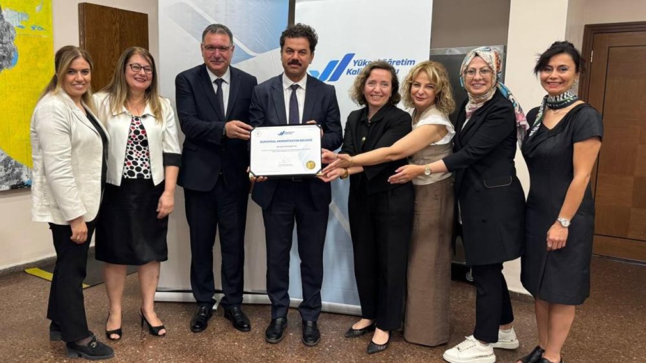 Konya'daki bu üniversite kurumsal başarısını taçlandırdı!