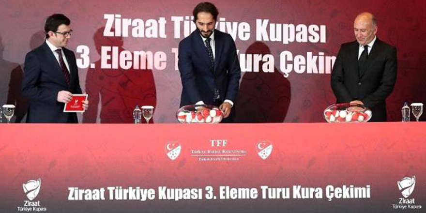 Ziraat Türkiye Kupası 3. Eleme Turu'nun eşleşmeleri belli oldu