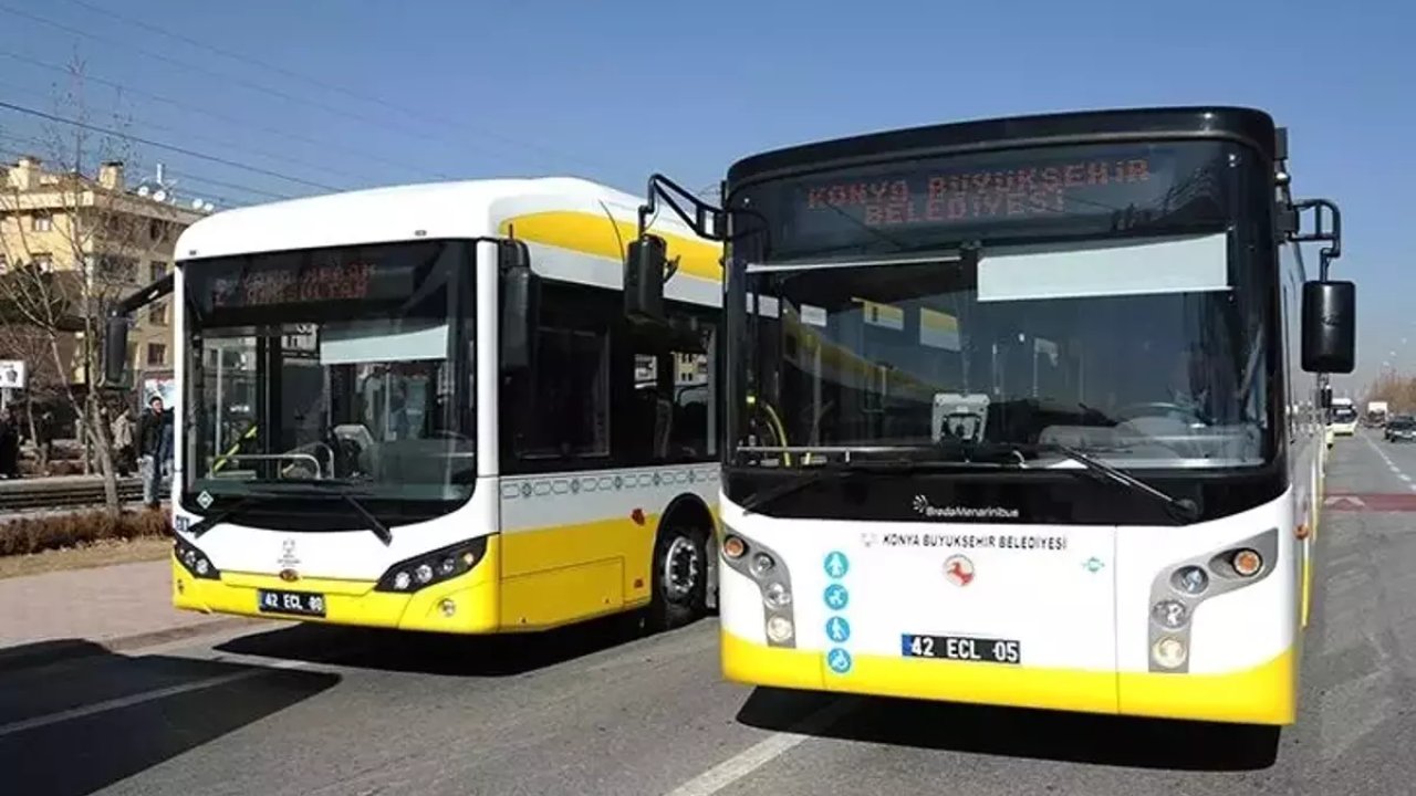 Konya'da toplu ulaşımda yaz tarifesi uygulaması başlıyor!