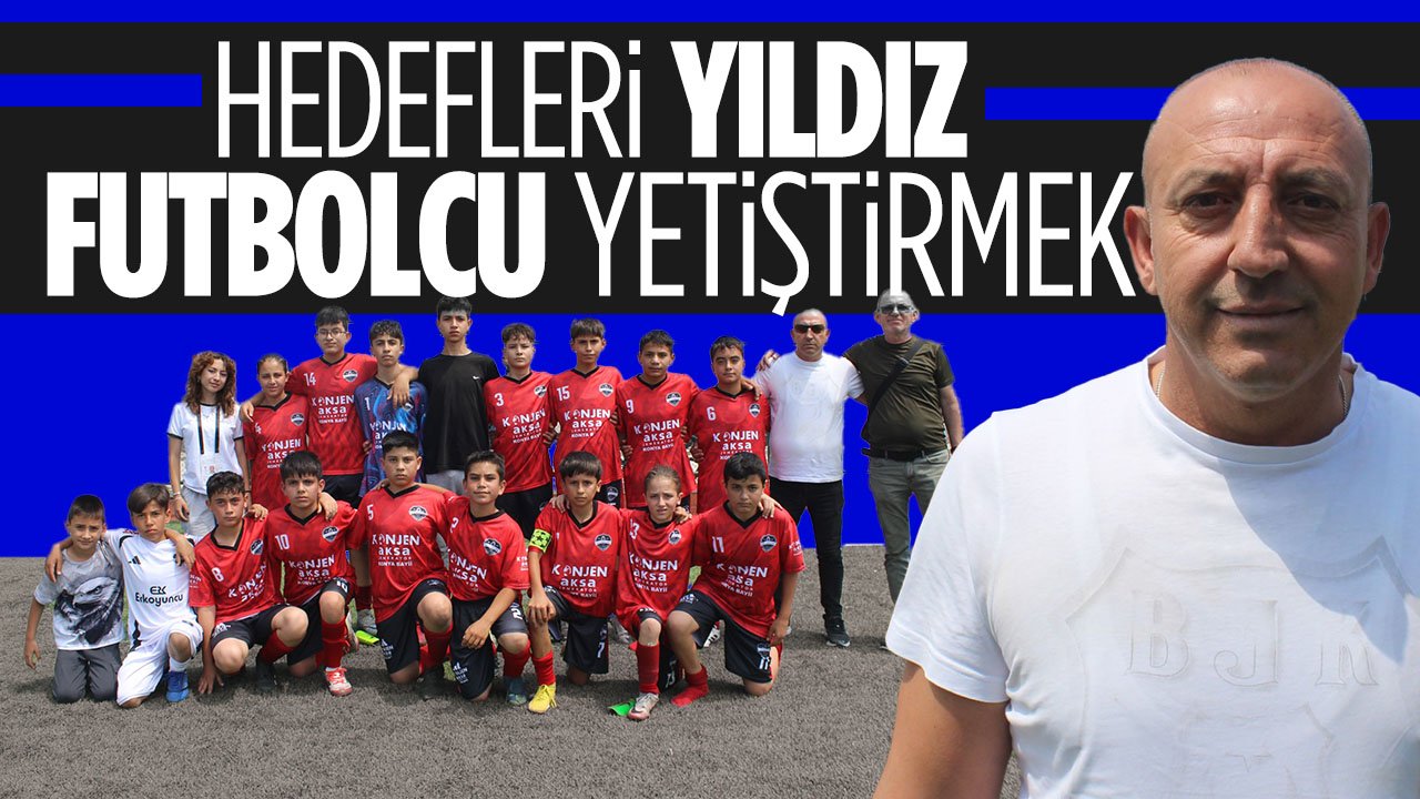 Genç Kartallar'da amaç yıldız futbolcu yetiştirmek
