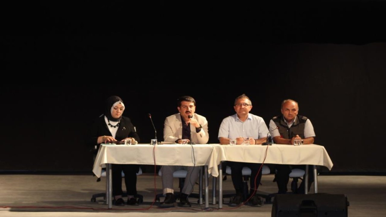 Karapınar'da 2025 Genel Tarım Sayımı hazırlıklarını konuştular