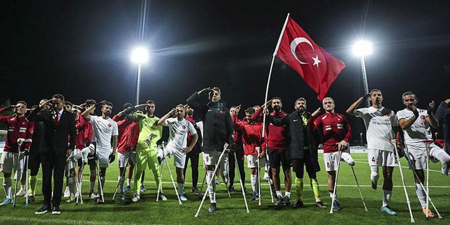 Ampute Futbol Milli Takımı'nda gözler Meksika maçına çevrildi