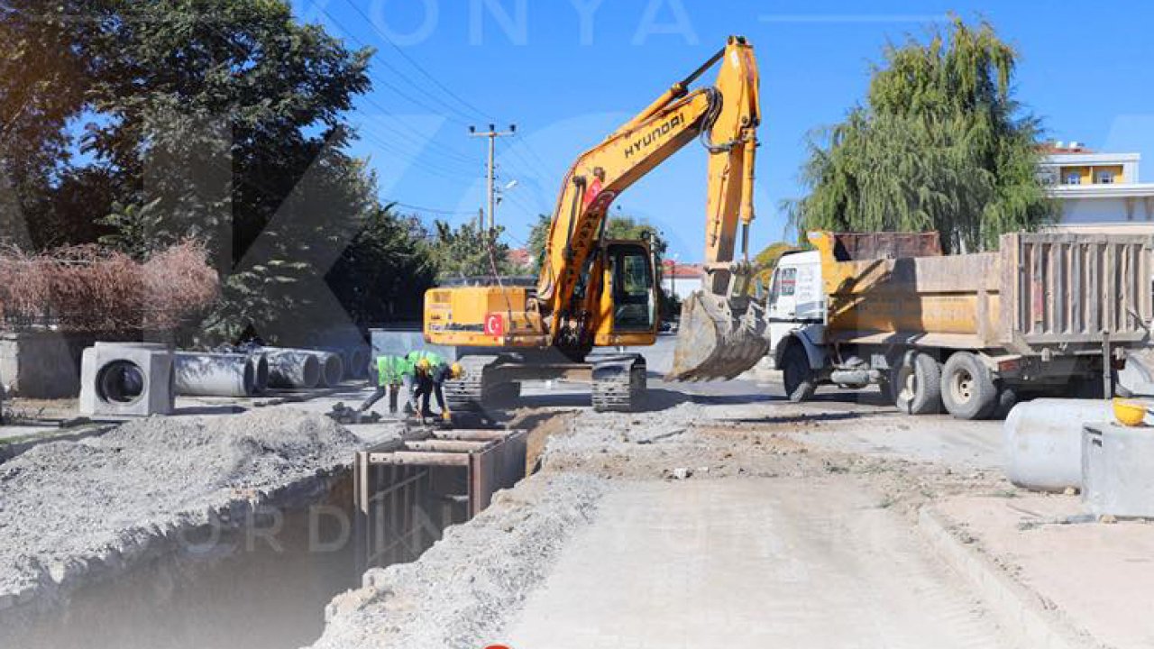 Konya’da dev kanalizasyon operasyonu başladı! Trafik düzeni değişiyor…