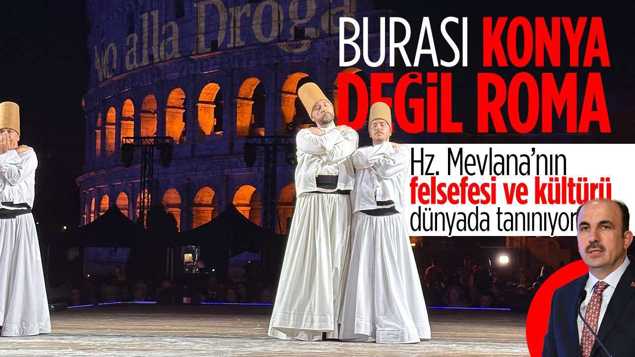 Roma'da Sema Programı düzenlendi: Başkan Altay katıldı