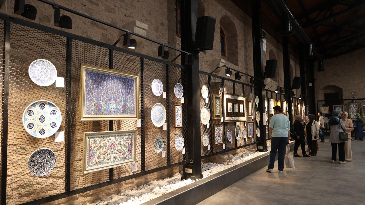 Konya'da geleneksel Türk İslam sanatları sergisi açıldı