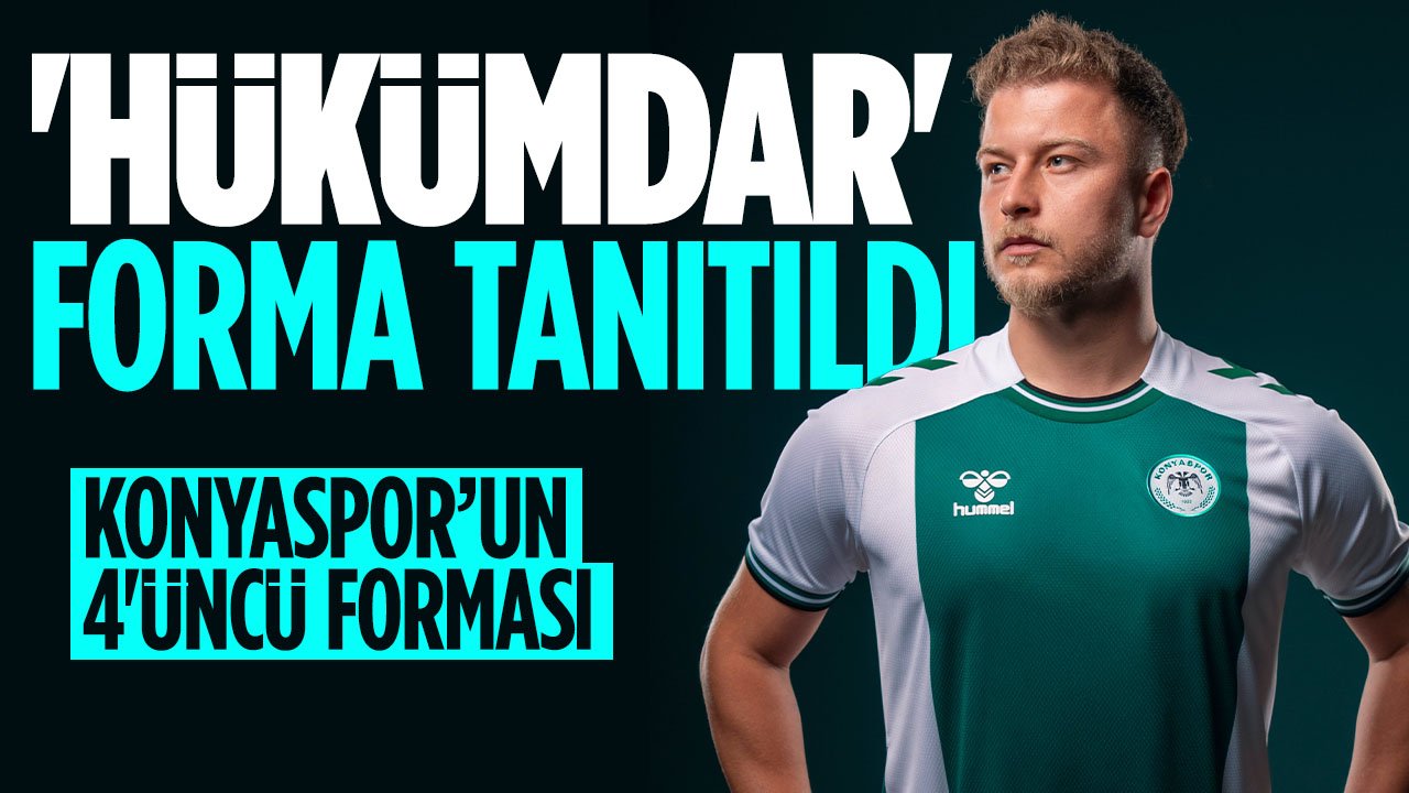 Konyaspor'un dördüncü forması 'Hükümdar' tanıtıldı