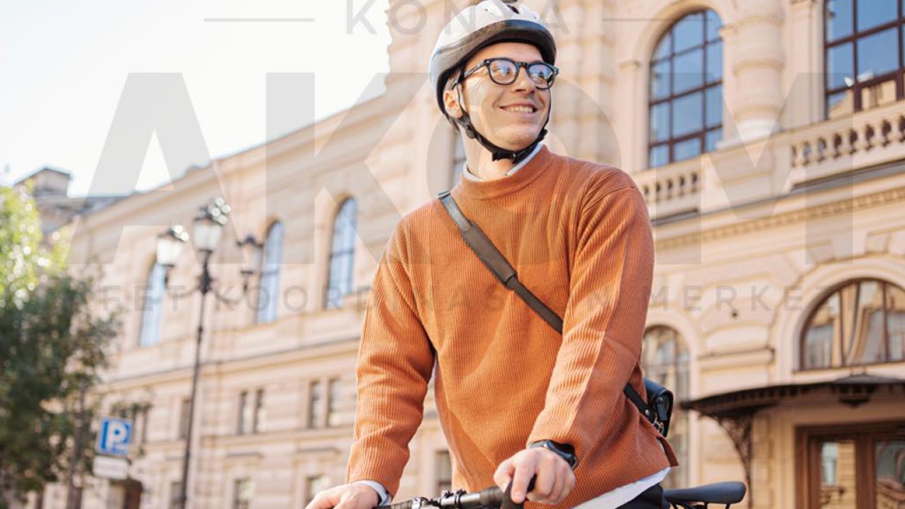 Konya’da pedal çevirmek artık daha güvenli: Büyükşehir’den bisiklet uyarısı!